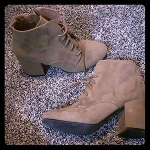 Lightly worn booties